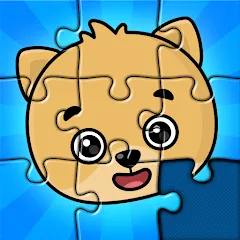 Взлом Kids Puzzles: Games for Kids  [МОД Меню] - стабильная версия apk на Андроид