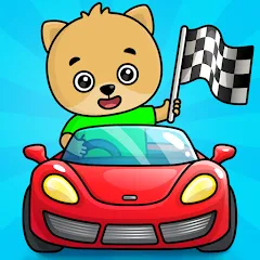 Взлом Bimi Boo Car Games for Kids  [МОД Много денег] - полная версия apk на Андроид