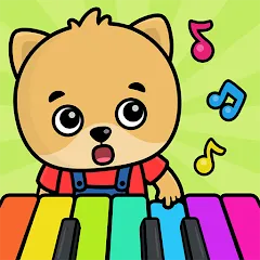 Взлом Baby Piano: Kids Music Games  [МОД Menu] - последняя версия apk на Андроид