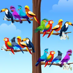 Скачать взлом Bird Sort - Color Puzzle  [МОД Бесконечные монеты] - полная версия apk на Андроид