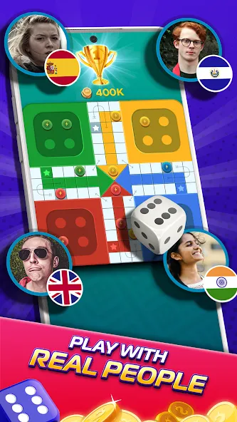 Ludo SuperStar- Board Game  [МОД Много монет] Screenshot 3