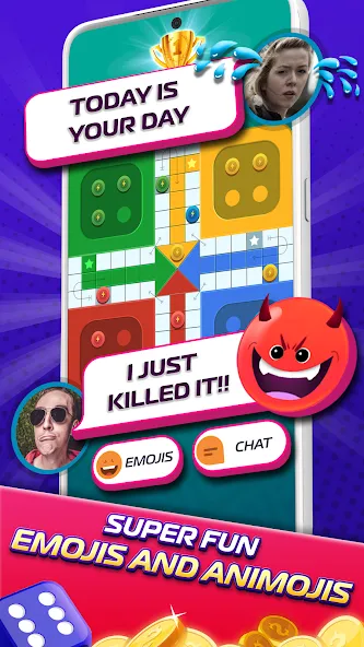 Ludo SuperStar- Board Game  [МОД Много монет] Screenshot 5