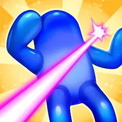 Взломанная Blob Shooter 3D — Assassin Hit  [МОД Много монет] - последняя версия apk на Андроид