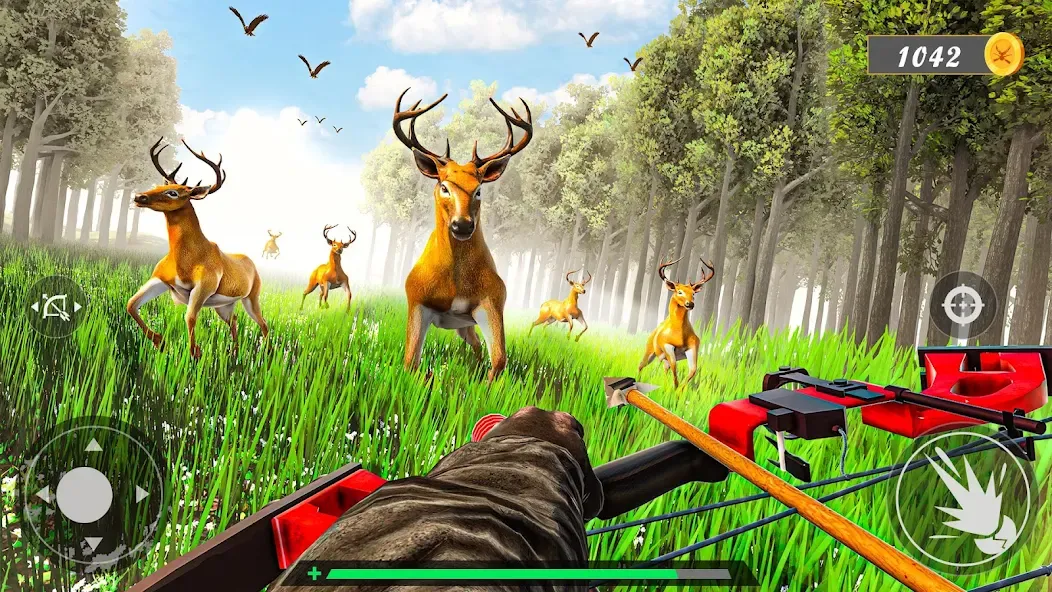 Animal Archery Hunting Games  [МОД Бесконечные монеты] Screenshot 4