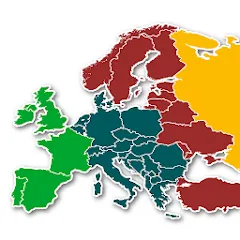 Взлом Europe Map Quiz - European Cou  [МОД Меню] - последняя версия apk на Андроид