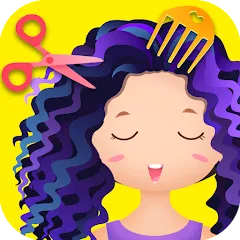 Взломанная Hair salon games : Hairdresser  [МОД Unlocked] - полная версия apk на Андроид