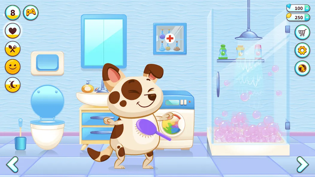 Duddu - My Virtual Pet Dog  [МОД Бесконечные деньги] Screenshot 1