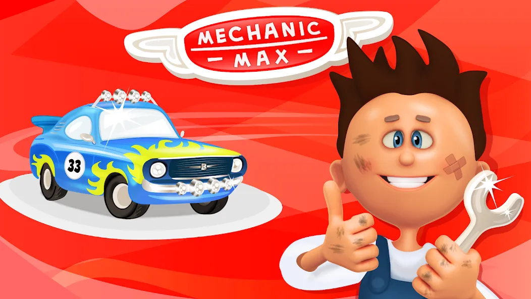 Mechanic Max - Kids Game  [МОД Бесконечные деньги] Screenshot 1