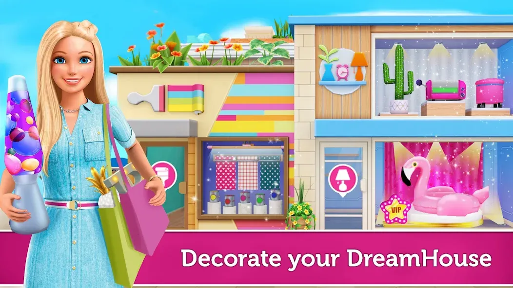 Barbie Dreamhouse Adventures (Барби Приключения в доме мечты)  [МОД Unlocked] Screenshot 1