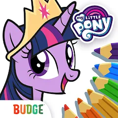 Взломанная My Little Pony Color By Magic (Май Литл Пони)  [МОД Все открыто] - стабильная версия apk на Андроид