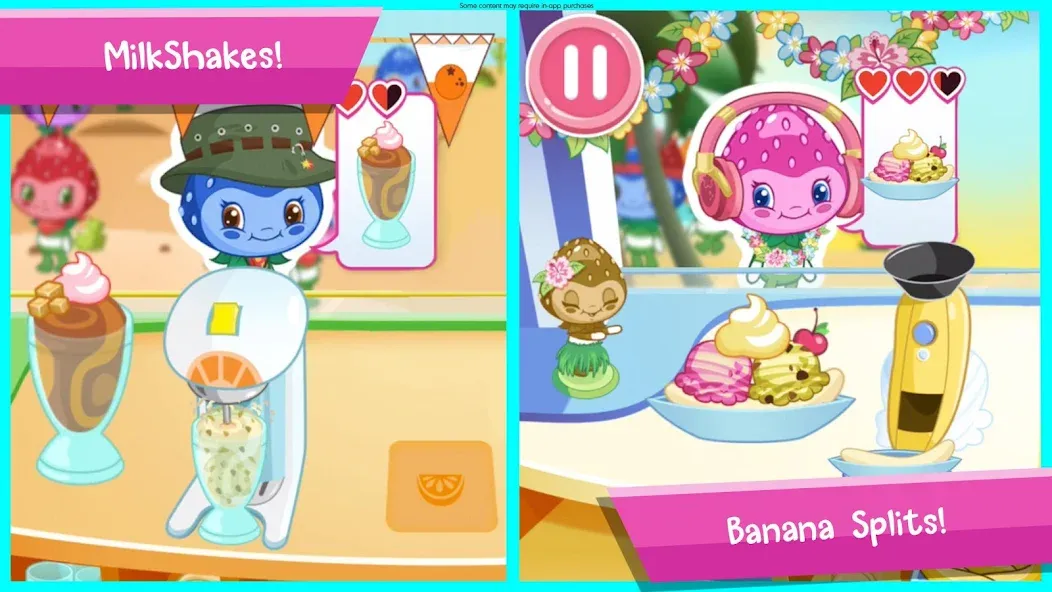 Strawberry Shortcake Ice Cream  [МОД Бесконечные монеты] Screenshot 2