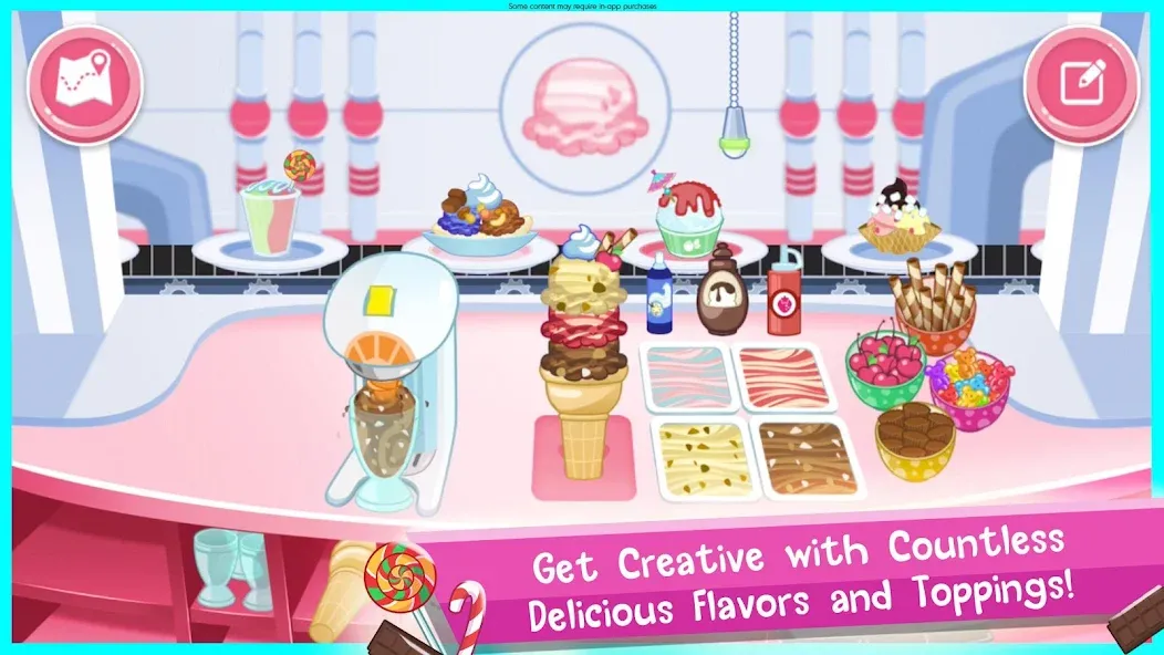 Strawberry Shortcake Ice Cream  [МОД Бесконечные монеты] Screenshot 4