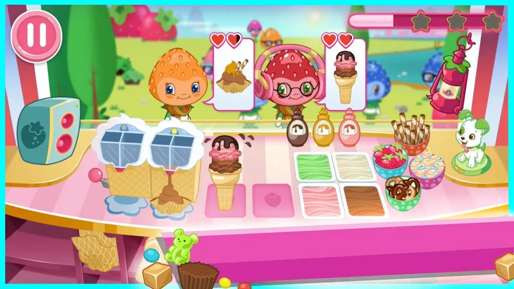 Strawberry Shortcake Ice Cream  [МОД Бесконечные монеты] Screenshot 5