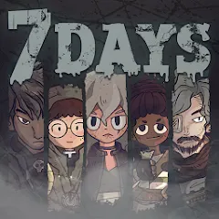 Взлом 7Days! : Mystery Visual Novel  [МОД Mega Pack] - полная версия apk на Андроид