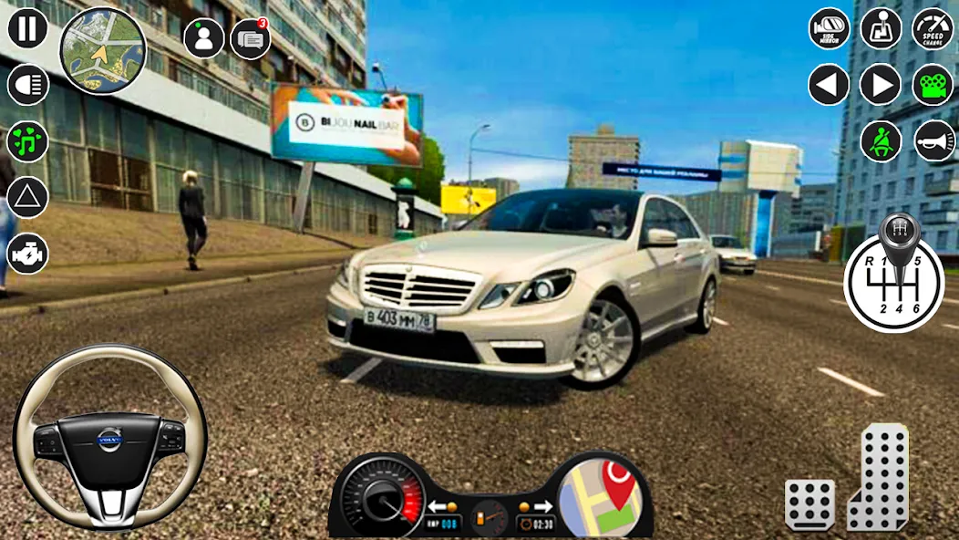 Modern Car Drive Glory Parking  [МОД Menu] Screenshot 4