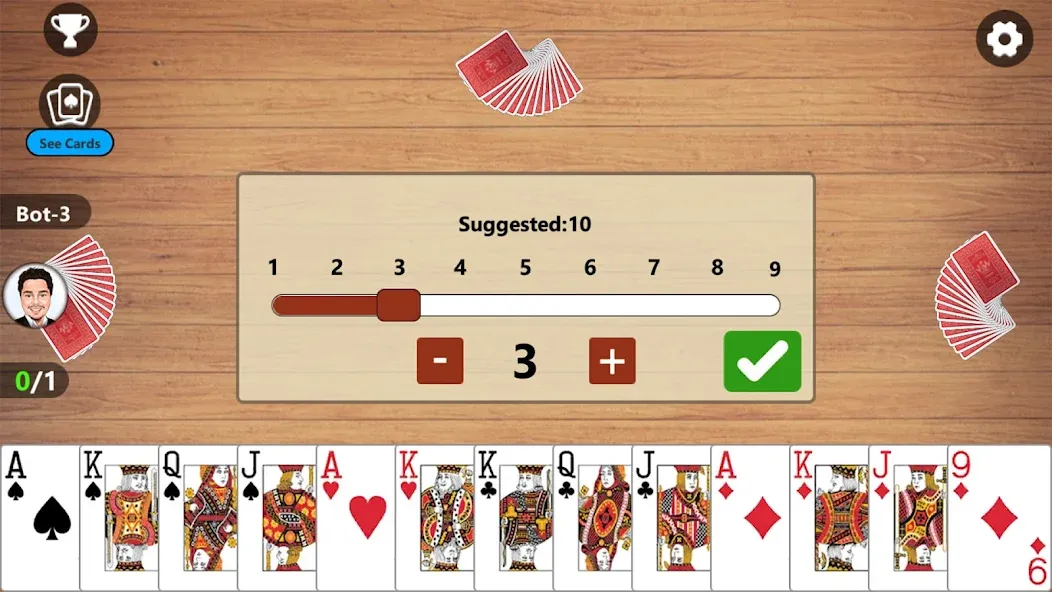 Callbreak Master 3 - Card Game  [МОД Все открыто] Screenshot 5