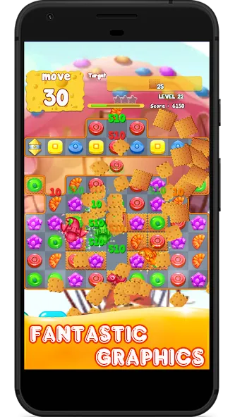 Candy 2024-Candy Match 3 Game (Кэнди 2023)  [МОД Бесконечные деньги] Screenshot 5