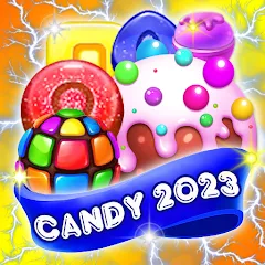 Скачать взлом Candy 2024-Candy Match 3 Game (Кэнди 2023)  [МОД Бесконечные деньги] - последняя версия apk на Андроид