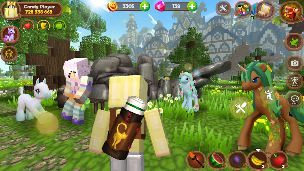 Pony World Craft  [МОД Бесконечные деньги] Screenshot 4