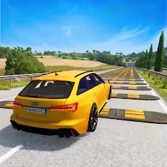 Взлом Beam Drive Road Crash 3D Games (Бим Драйв Роад Краш 3Д Геймс)  [МОД Unlocked] - последняя версия apk на Андроид