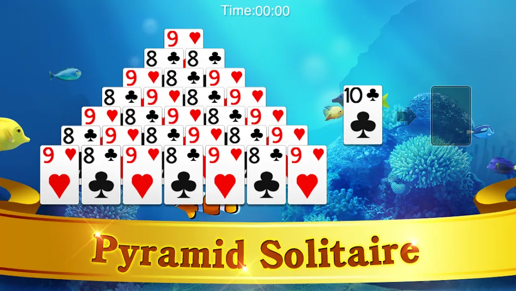 Pyramid Solitaire  [МОД Много монет] Screenshot 5