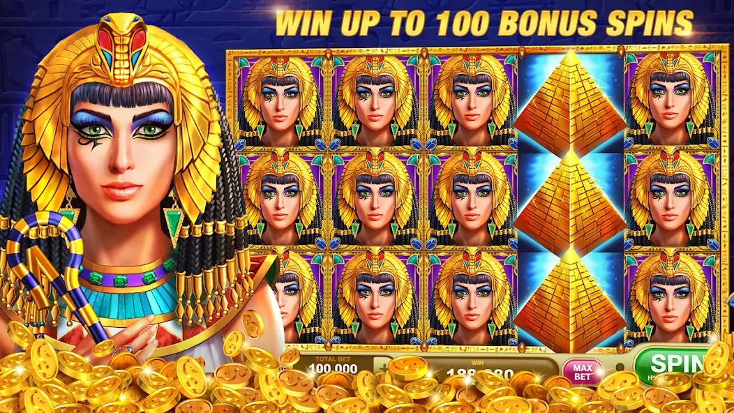 Slots Rush: Vegas Casino Slots (Слотс Раш)  [МОД Все открыто] Screenshot 2