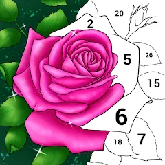Взломанная Casual Color - Color by Number  [МОД Много денег] - полная версия apk на Андроид
