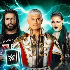 Скачать взлом WWE SuperCard - Battle Cards (ВВЕ СуперКард)  [МОД Menu] - стабильная версия apk на Андроид