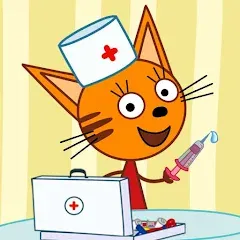 Скачать взломанную Kid-E-Cats: Animal hospital  [МОД Меню] - последняя версия apk на Андроид