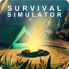 Взлом Survival Simulator (Сурвайвал Симулятор)  [МОД Много монет] - полная версия apk на Андроид