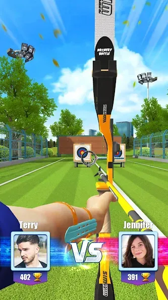 Archery Battle 3D (Арчери Баттл 3D)  [МОД Много денег] Screenshot 1