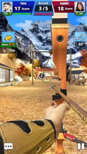 Archery Battle 3D (Арчери Баттл 3D)  [МОД Много денег] Screenshot 2