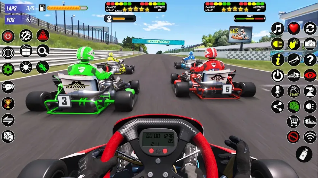 Buggy Race: Kart Racing Games  [МОД Бесконечные монеты] Screenshot 3