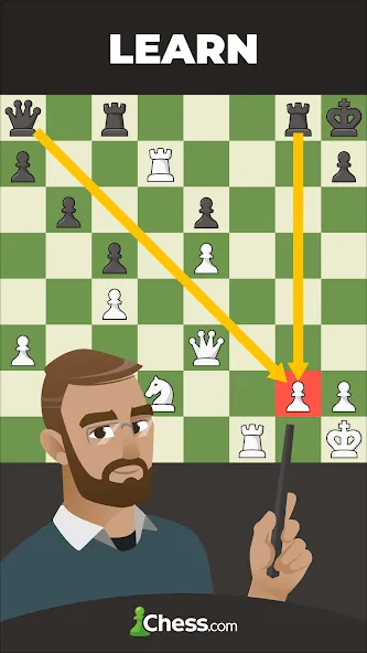 Chess - Play and Learn  [МОД Menu] Screenshot 5