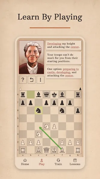 Learn Chess with Dr. Wolf  [МОД Меню] Screenshot 3