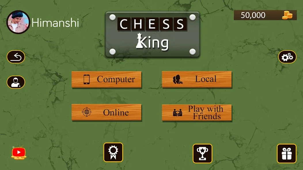 Chess King™- Multiplayer Chess (Чесс Кинг)  [МОД Много монет] Screenshot 1