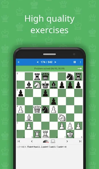 Chess Tactics for Beginners  [МОД Бесконечные монеты] Screenshot 1