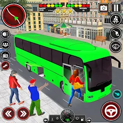 Взлом City Bus Simulator 3D Bus Game (Симулятор городского автобуса 3D  игра   )  [МОД Бесконечные деньги] - последняя версия apk на Андроид