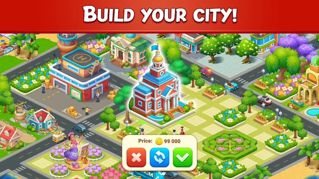 Farm City: Farming & Building (Фарм Сити)  [МОД Unlocked] Screenshot 4