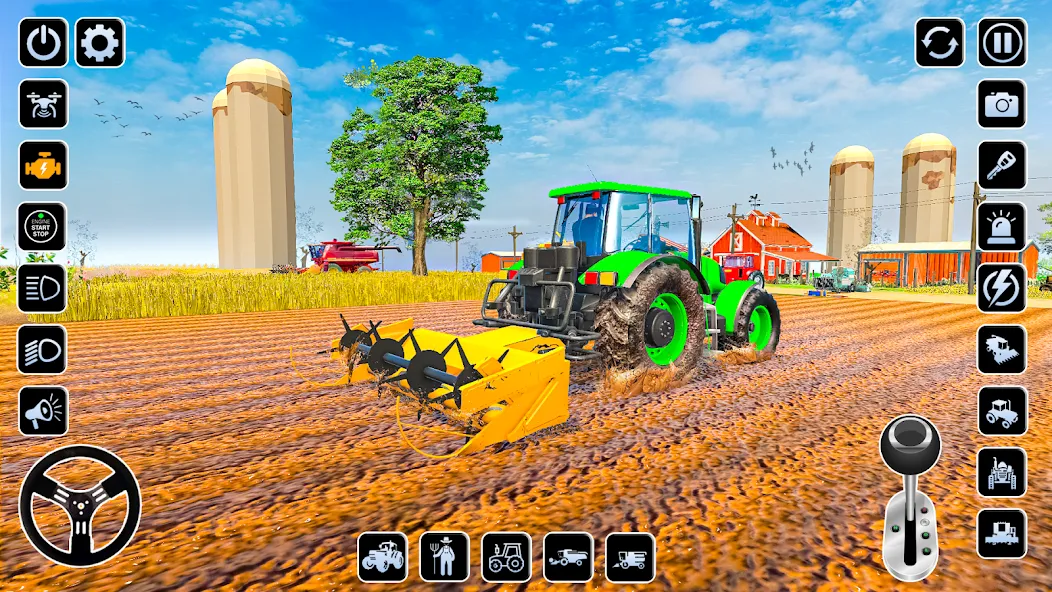 Farming Games & Tractor Games  [МОД Много денег] Screenshot 3