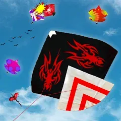 Взломанная Kite Game: Kite Flying Game 3D  [МОД Все открыто] - полная версия apk на Андроид