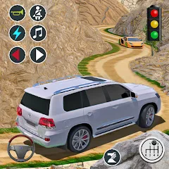 Скачать взлом Mountain Climb 4x4 Car Games (Маунтин Клайм 4х4 игры на машинах)  [МОД Бесконечные монеты] - полная версия apk на Андроид