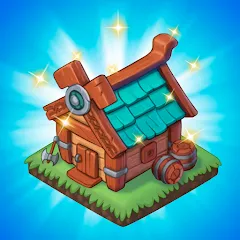 Взломанная Mergest Kingdom: Merge game  [МОД Mega Pack] - стабильная версия apk на Андроид