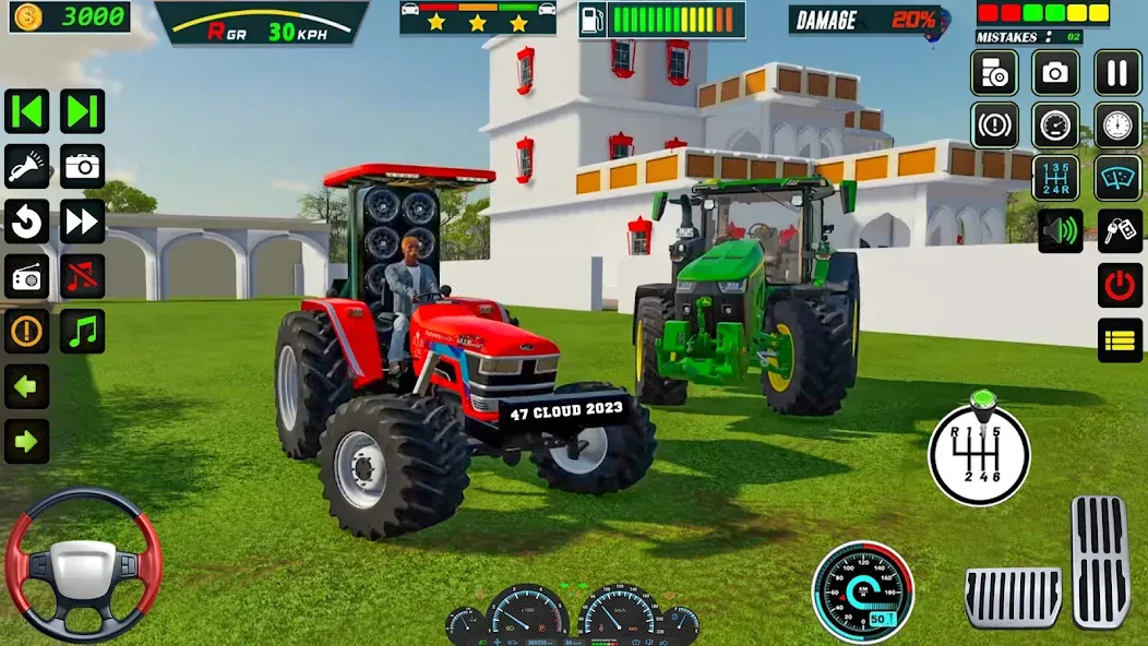 US Tractor Farming Games 3d  [МОД Mega Pack] Screenshot 1