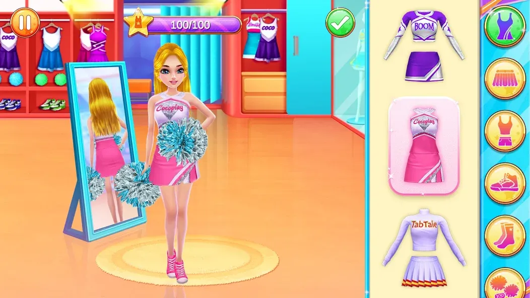 Cheerleader Champion Dance Now  [МОД Unlocked] Screenshot 1