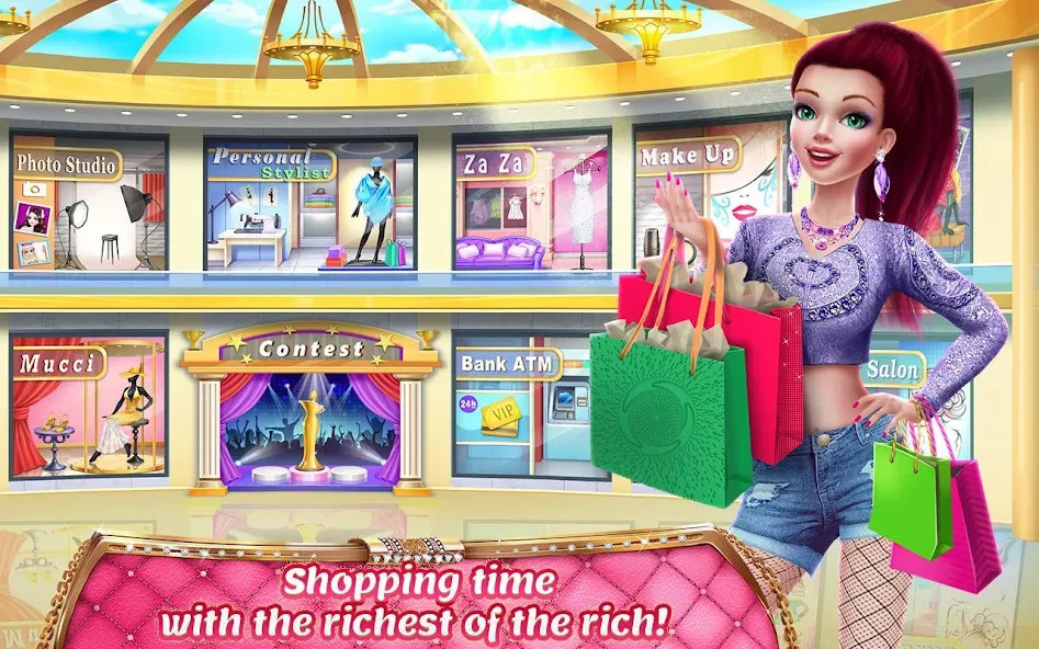 Rich Girl Mall - Shopping Game  [МОД Unlimited Money] Screenshot 4