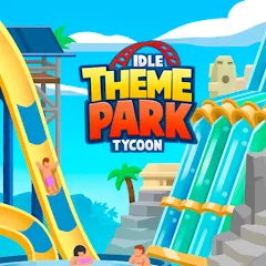 Взлом Idle Theme Park Tycoon (Айдел Тем Парк Тайкун)  [МОД Много денег] - стабильная версия apk на Андроид