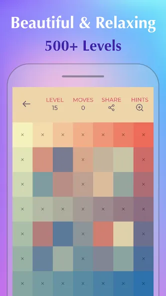 Color Puzzle:Offline Hue Games  [МОД Menu] Screenshot 1