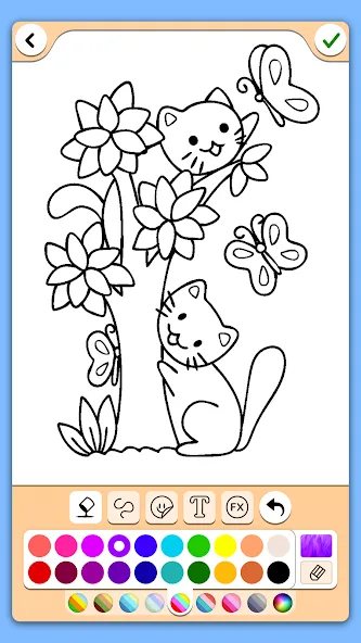 Coloring for girls and women  [МОД Бесконечные деньги] Screenshot 3