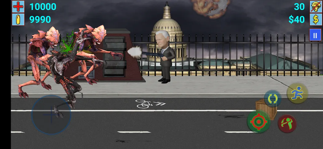 Aliens vs President (Элиены против Президента)  [МОД Menu] Screenshot 2